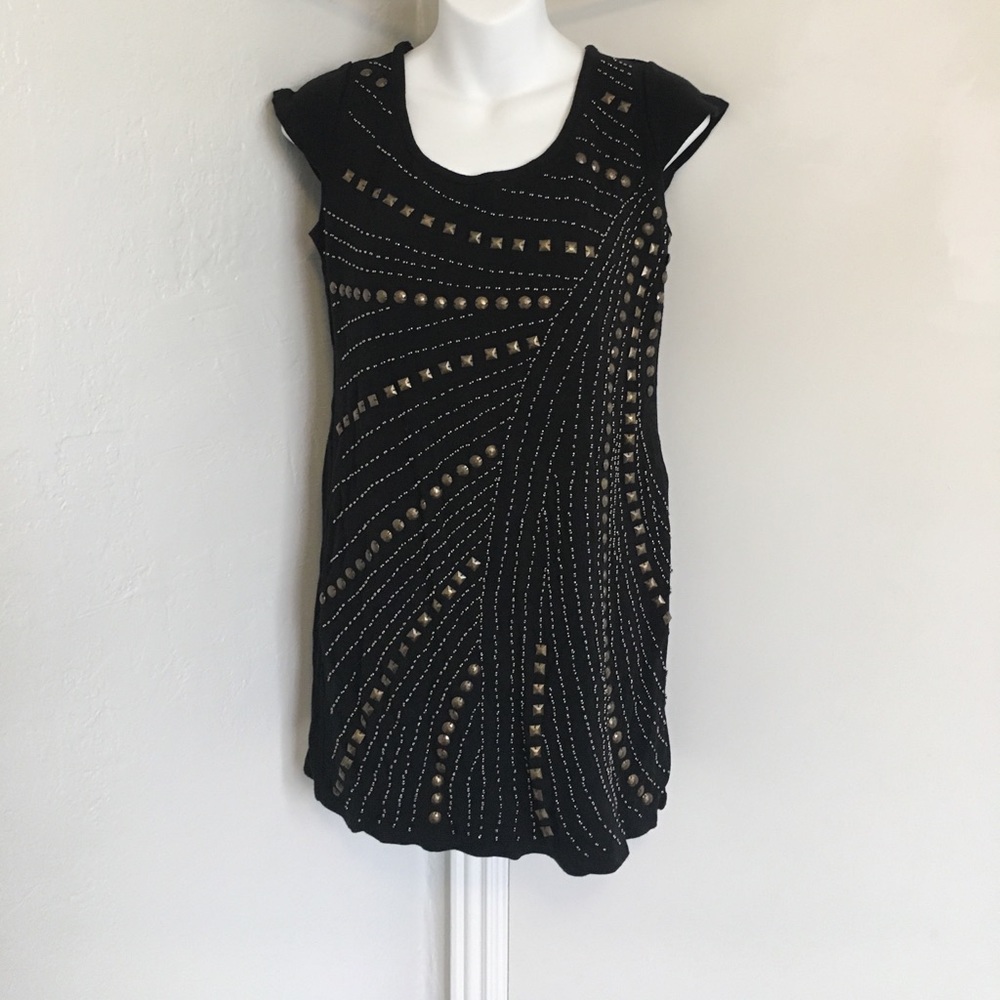 ADORE STUDDED MIDI DRESS